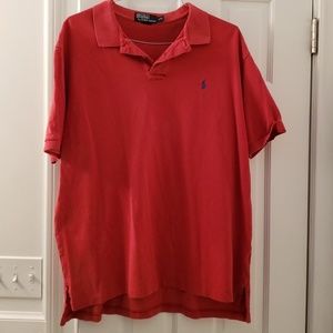 Red Ralph Lauren Polo Cotton XXL